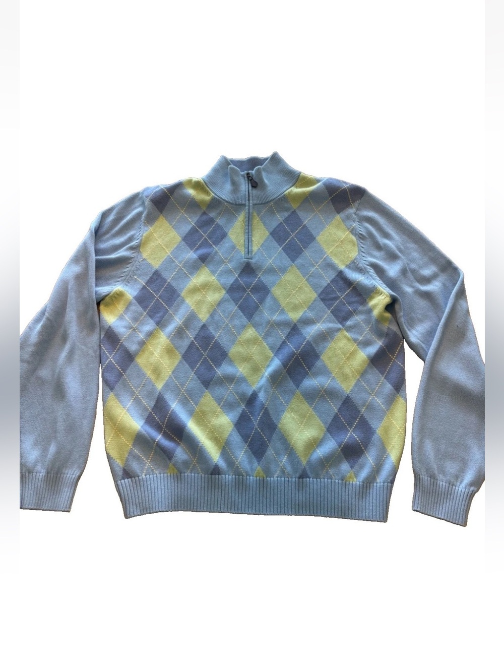 BROOKS BROTHERS, Country Club Argyle grandpa sweater!